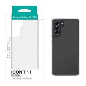 New Samsung Galaxy S21 FE/FE 5G QUIKCELL ICON TINT Transparent Case – ICE